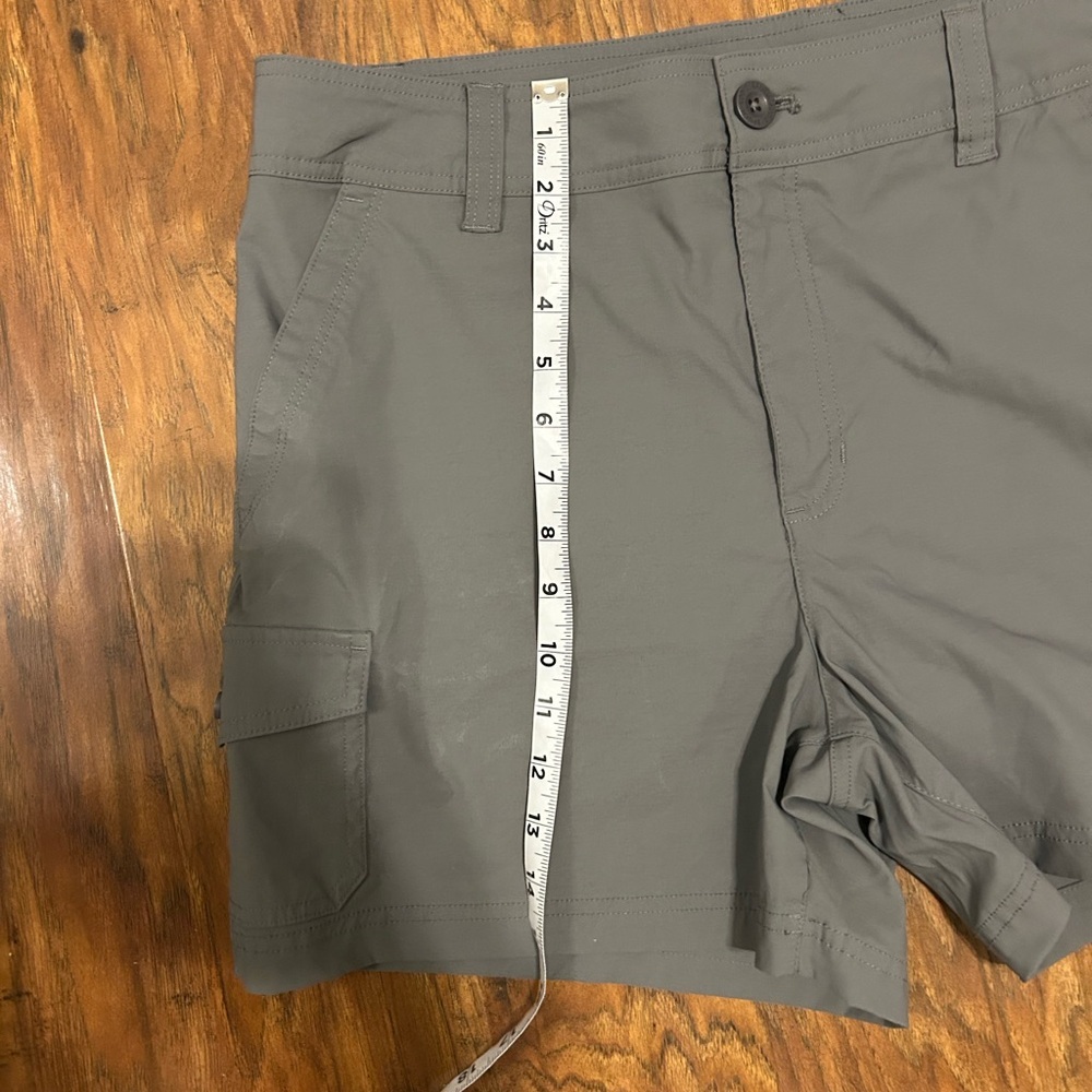 Charcoal Gray Cargo Shorts With Pockets Eddie Bauer Summer Outdoors Camping - Picture 5 of 10
